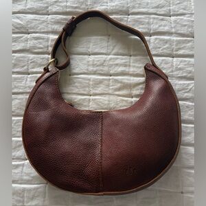 Portland Leather Goods Classic Nora Shoulder Bag - Nutmeg